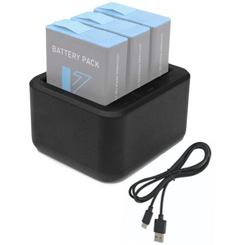 Зарядное устройство VAXIS Litecomm 3-Pack L220402 2 аккумулятора lp e17 зарядное устройство powerextra co 7144