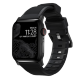 Ремешок Nomad Rugged Strap V.2 для Apple Watch 42/44 mm Черный с чёрной фурнитурой - Изображение 139965