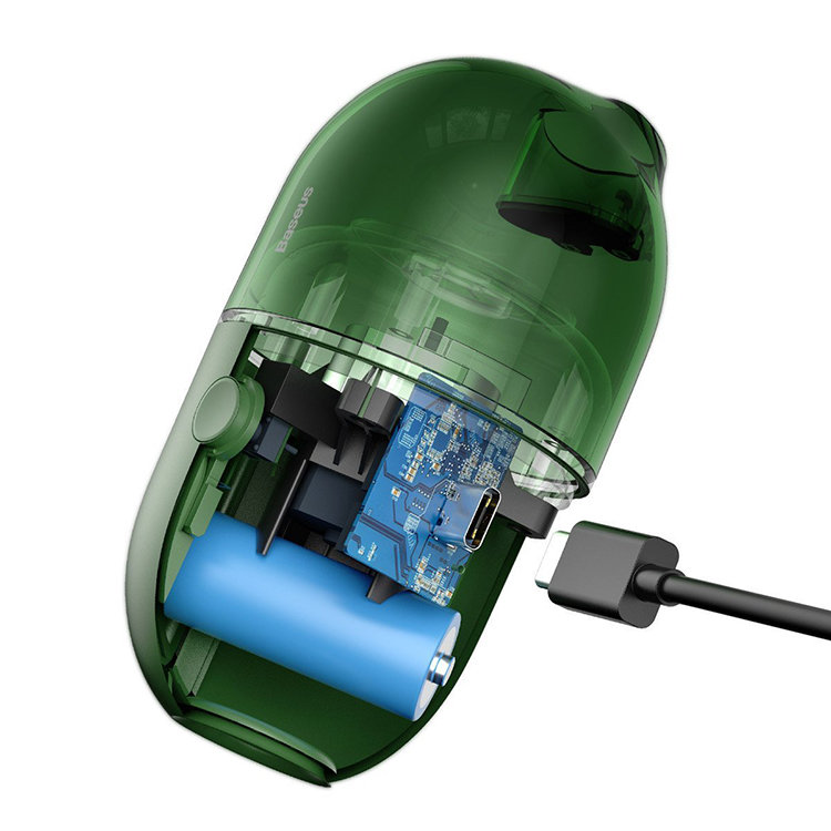 Пылесос Baseus C2 Capsule Vacuum Cleaner Зеленый CRXCQC2-06 - фото 4