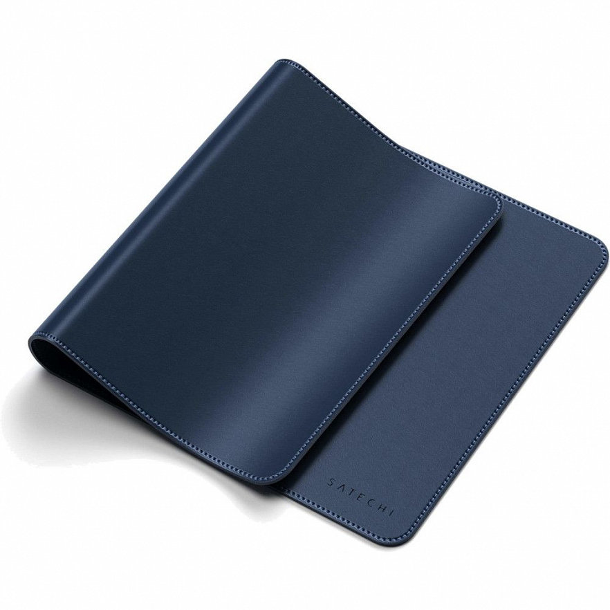 Коврик Satechi Eco Leather Deskmate для компьютерной мыши Синий ST-LDMB - фото 5