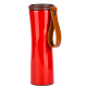 Термокружка Kiss Kiss Fish MOKA Smart Cup OLED 430мл Красная с кожаным ремешком - Изображение 112853