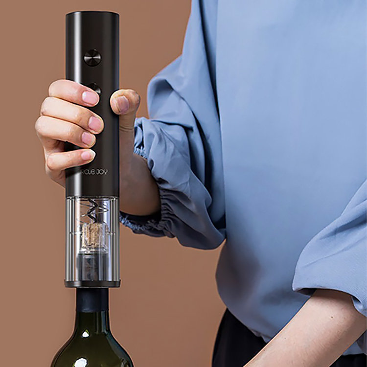 Штопор электрический Circle Joy Electric Wine Bottle Opener Чёрный CJ-EKPQ10-B штопор attribute gadget viva chrome 23см красный металлик