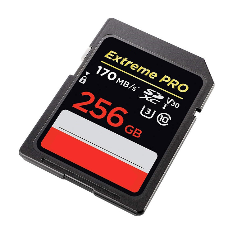 Карта памяти Sandisk Extreme Pro SDXC Card 256GB V30 UHS- I U3 SDSDXXY-256G-GN4IN - фото 2