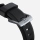 Ремешок Nomad Rugged Strap V.2 для Apple Watch 42/44 mm Черный с серебряной фурнитурой - Изображение 139978