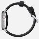 Ремешок Nomad Rugged Strap V.2 для Apple Watch 42/44 mm Черный с серебряной фурнитурой - Изображение 139981