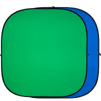 Фон хромакей GreenBean Twist 240 х 240 Синий/Зелёный