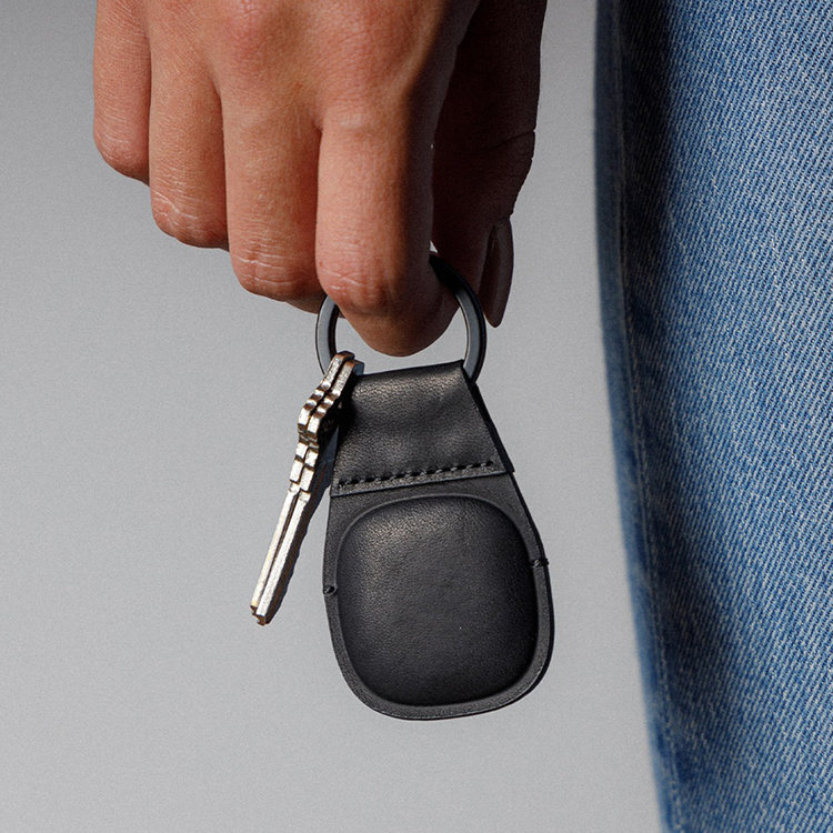 Брелок Nomad Leather Keychain для трекера AirTag Чёрный NM01014485 - фото 2
