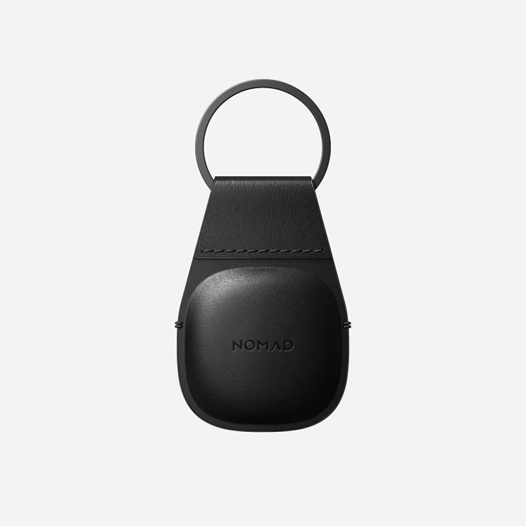 Брелок Nomad Leather Keychain для трекера AirTag Чёрный NM01014485 - фото 4