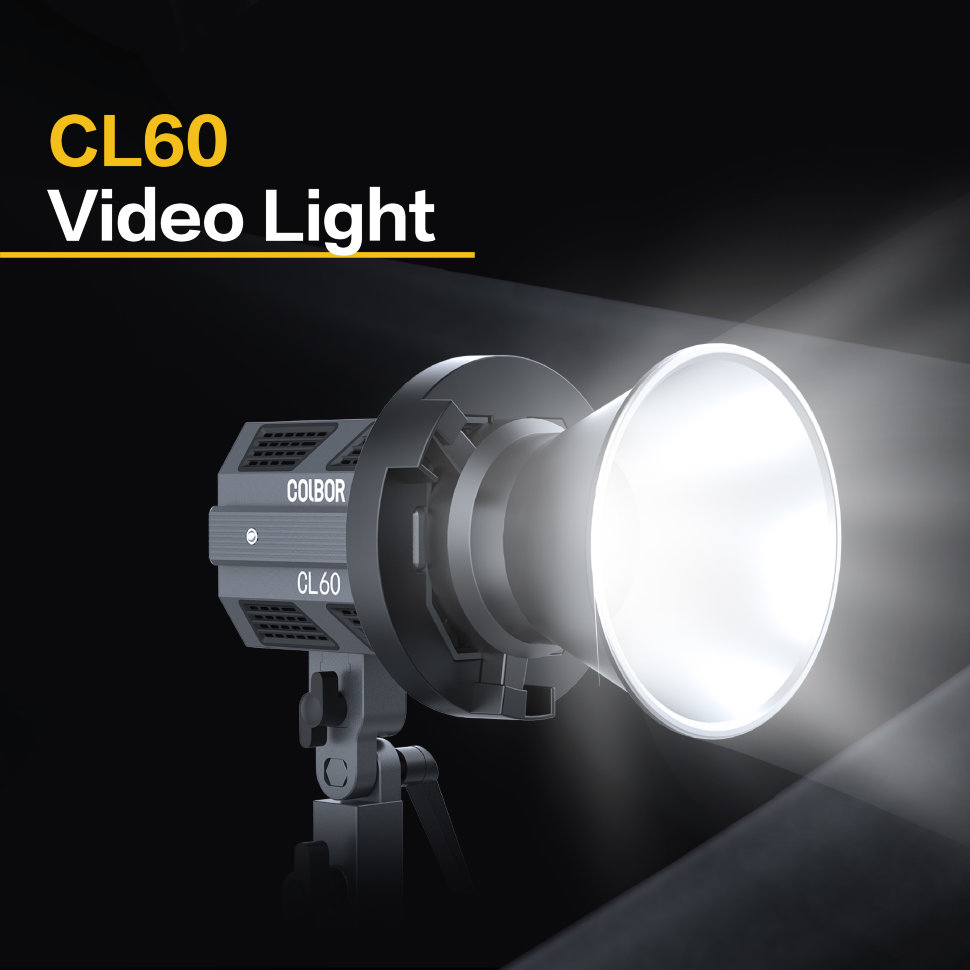 Осветитель Colbor CL60M (5600K) сушилка для рук ballu bahd 1800 1 8 квт max скорость потока 18 м с уровень шума 65 дб