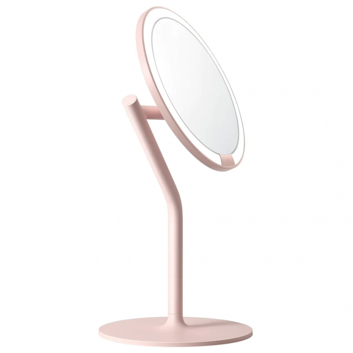 Зеркало косметическое Amiro Mini 2 Розовое AML117-P - фото 3
