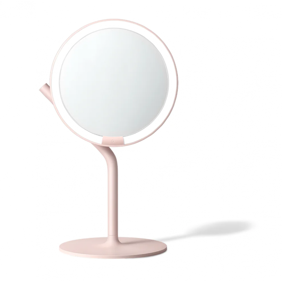 Зеркало косметическое Amiro Mini 2 Розовое AML117-P - фото 2