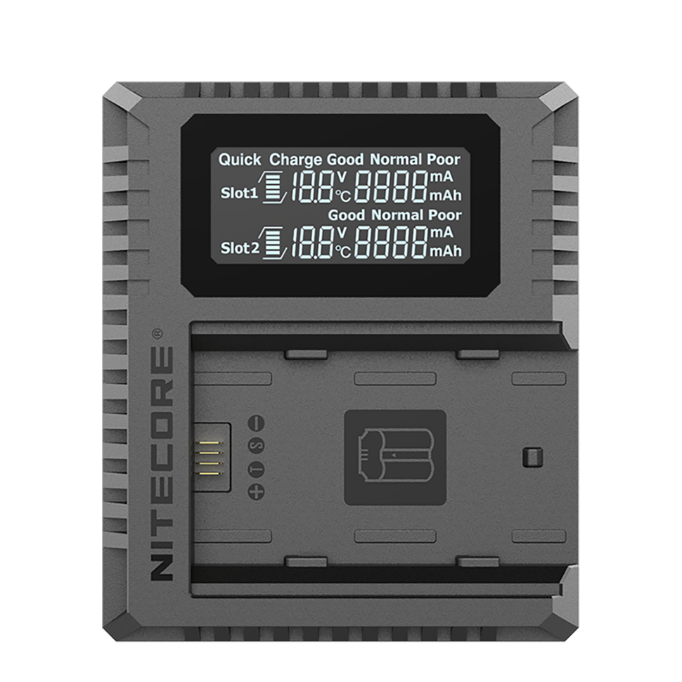 Зарядное устройство Nitecore FX3 для NP-W235 зарядное устройство sturm 1batterysystem sbc1822 18 в 2 x 4 а для двух батарей