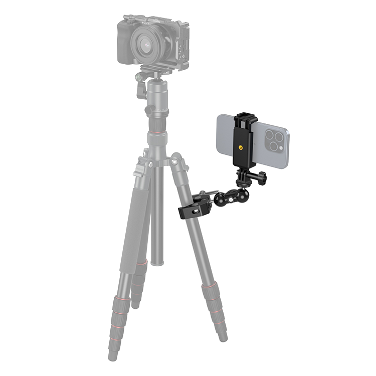 Зажим + magic arm SmallRig 4373 для смартфона и экшн-камеры комплект ulanzi u select mp 2 для съёмки на смартфон экшн камеру 2995