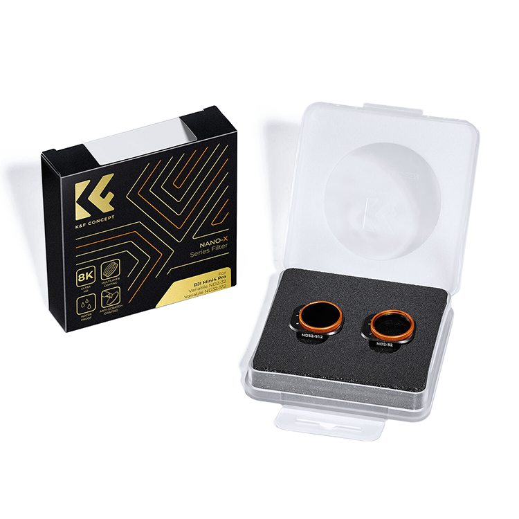 Комплект светофильтров K&F Concept VND для DJI Mini 4 Pro (2шт) SKU.2084 - фото 6