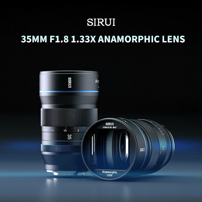 Кинокамера Blackmagic Pocket Cinema Camera 4K + объектив Sirui 35mm F/1.8 Anamorphic CINECAMPOCHDMFT4K + SR35-M