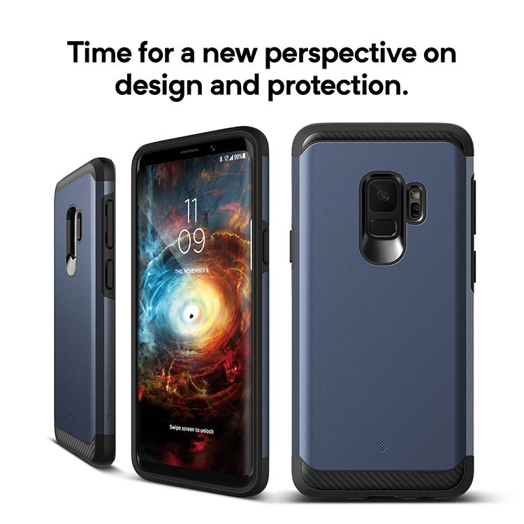 Чехол Caseology Legion для Galaxy S9 Midnight Blue CO-GS9-LGN-BL - фото 1