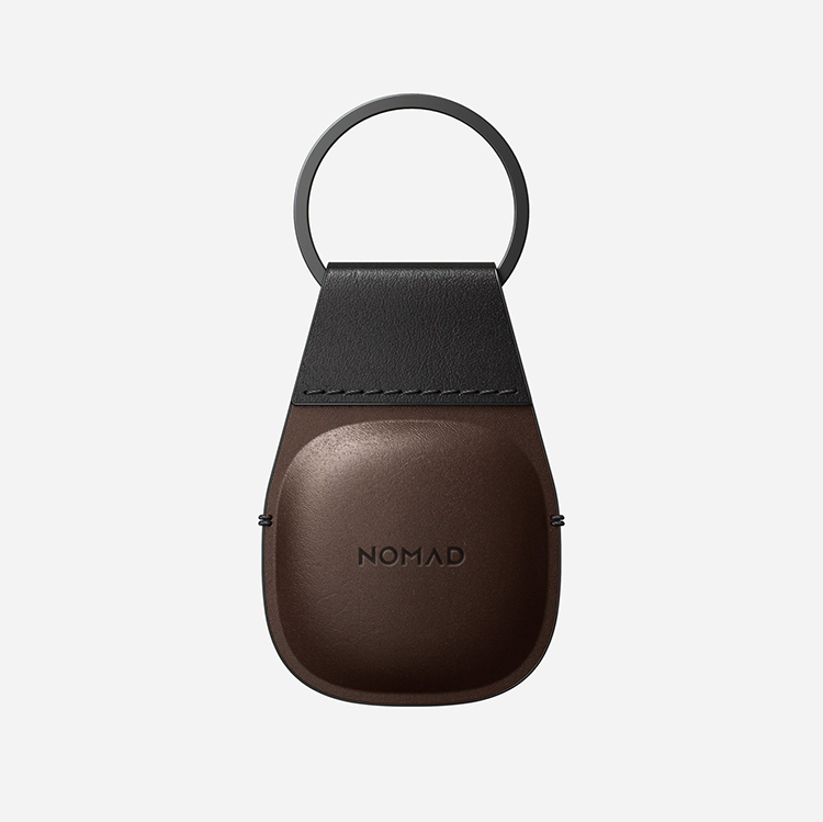 Брелок Nomad Leather Keychain для трекера AirTag Коричневый NM01011385 - фото 3