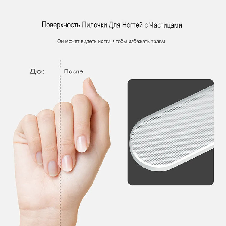 Маникюрный набор Xiaomi HuoHou Nail Сlipper 4-piece Set HU0210 - фото 8