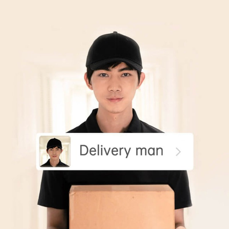 Умный дверной звонок Xiaomi AI Face Identification DoorBell 2 Black MJML02FJ - фото 6
