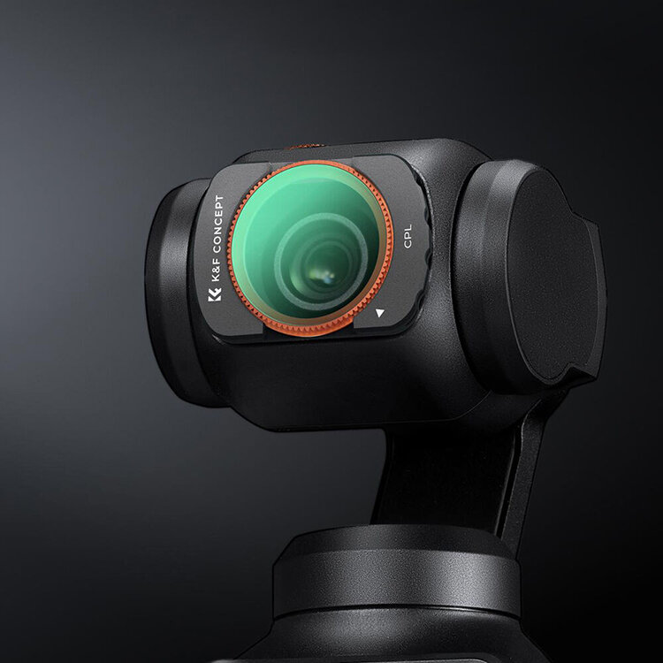 Комплект светофильтров K&F Concept CPL/ND для DJI Osmo Pocket 3 (3шт) SKU.2094 ремень для крепления на пояс puluz регулируемая палка для селфи замена для экшн камер gopro hero 11 10 9 8 osmo pocket insta360 one x x2 x3