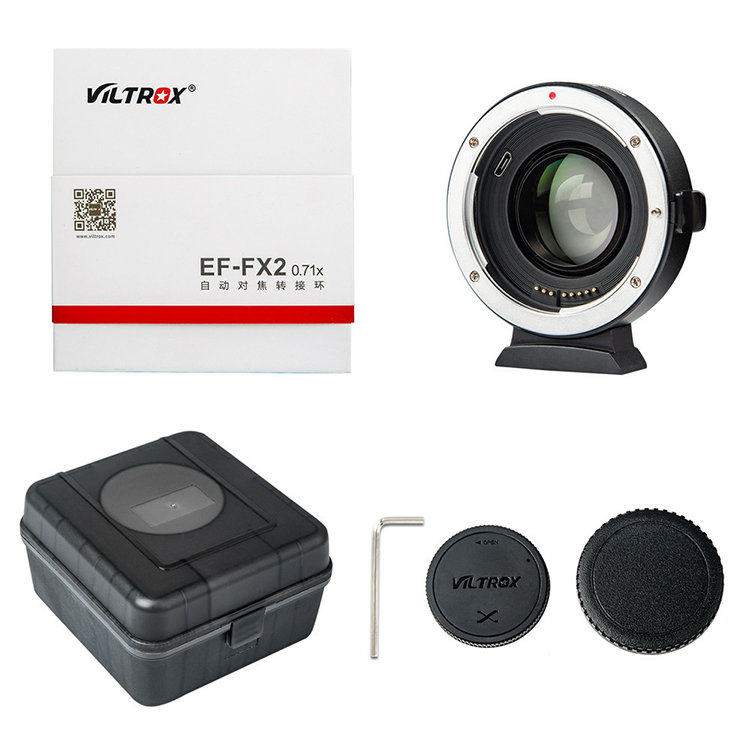 Адаптер Viltrox EF-FX2 для объектива Canon EF на байонет Fuji X-mount - фото 8