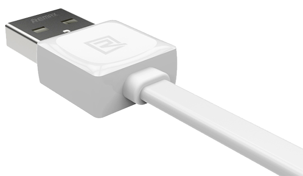 Кабель Remax Fleet micro USB to USB Голубой - фото 1