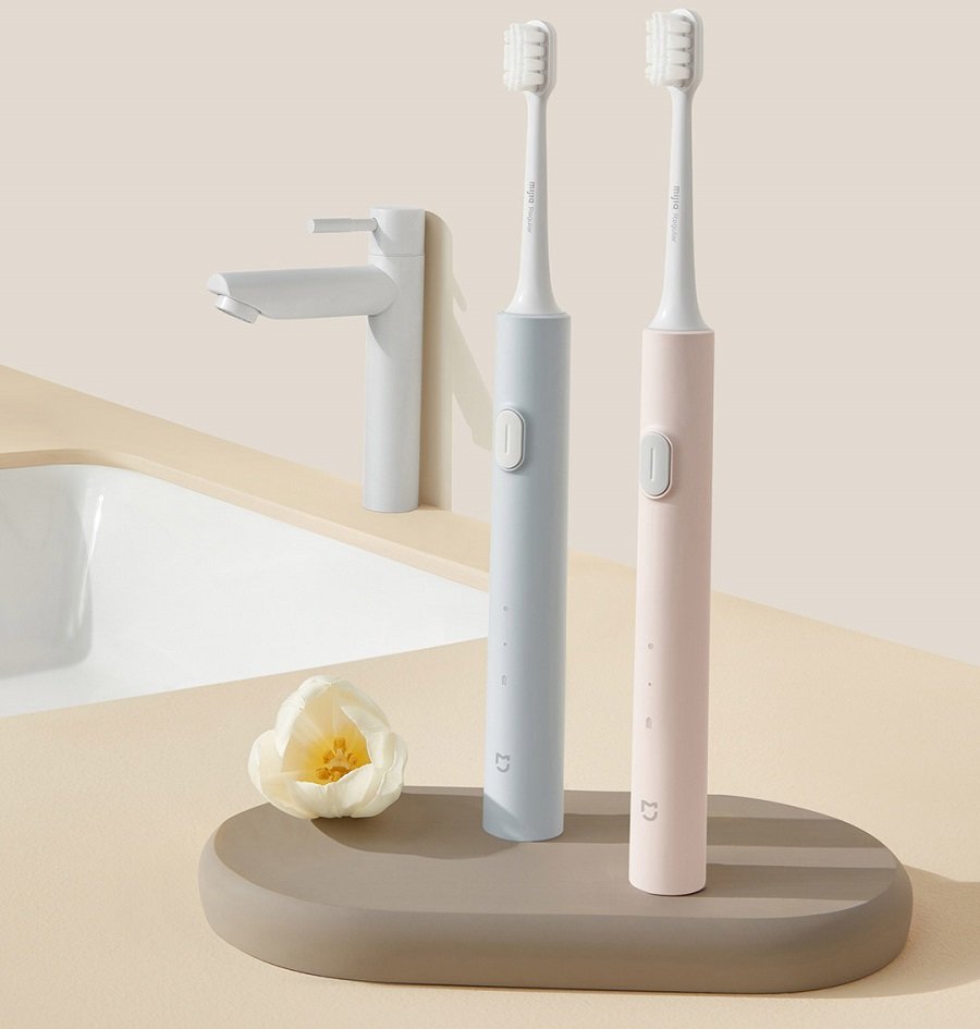 Электрическая зубная щетка Xiaomi Mijia Sonic Electric Toothbrush T200 Розовая MES606 - фото 4
