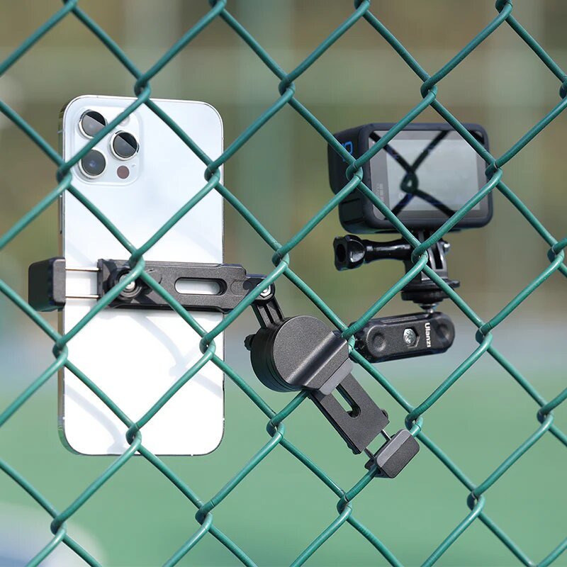 Держатель Ulanzi CM010 Baseball Fence Mount для смартфона и камеры 3313 двойной поворотная ручка глава угол зажим для фото студия бум руки отражатель держатель