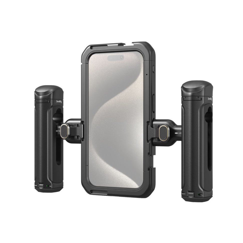 Клетка SmallRig 4392 Video Kit (Dual Handheld) для iPhone 15 Pro Max - фото 5