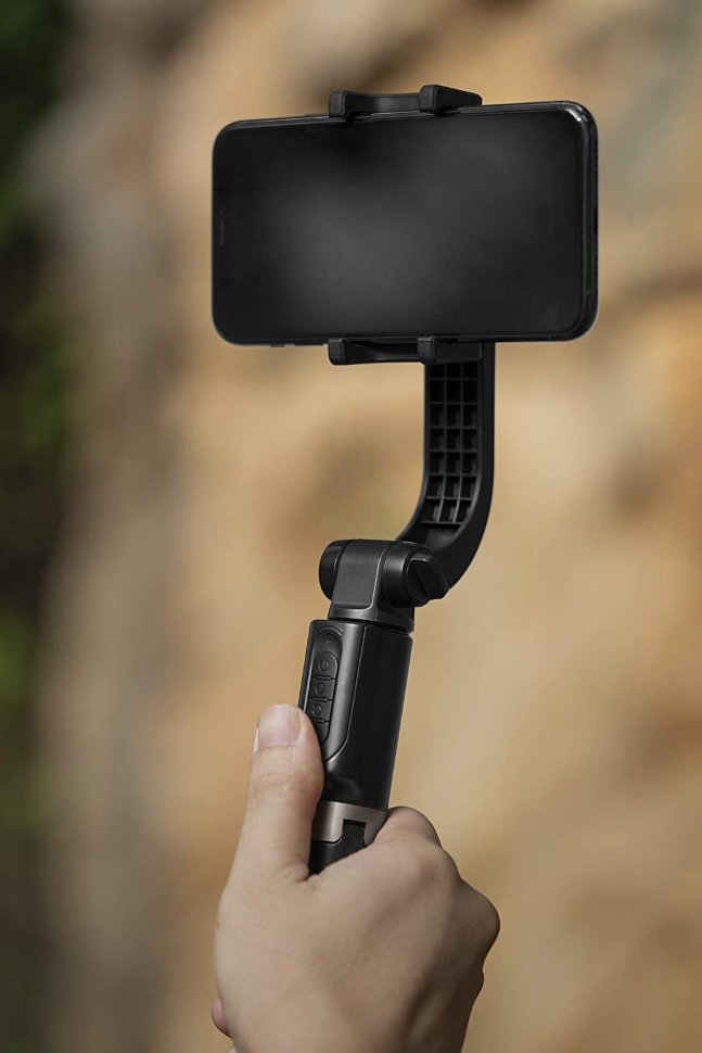 Стабилизатор Momax Selfie Stable2 одноосевой Чёрный KM15D - фото 3