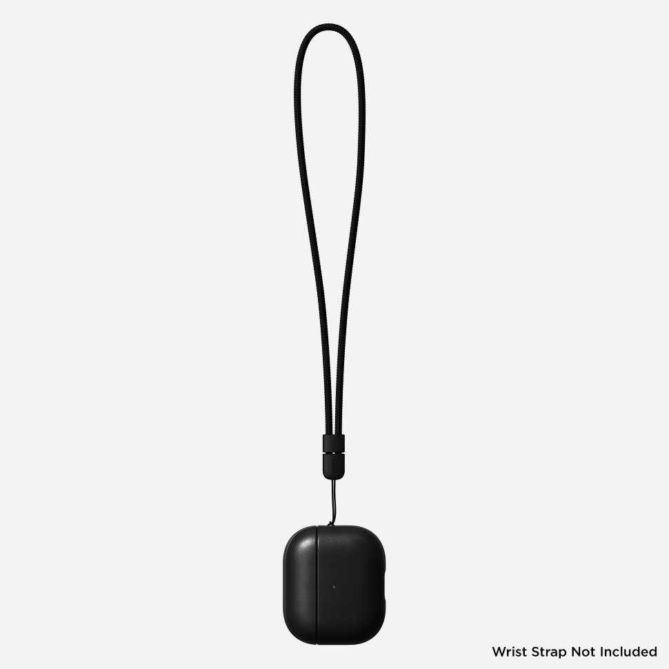 Чехол Nomad Modern Leather Case для Apple Airpods 3 (2021) Чёрный NM01000785 от Kremlinstore