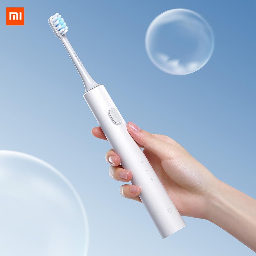 Электрическая зубная щетка Xiaomi Mijia Sonic Electric Toothbrush T301 Белая MES605 - фото 5