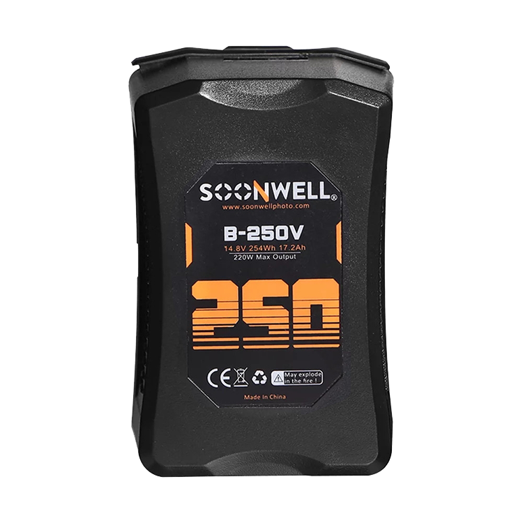 Аккумулятор Soonwell B-250V V-mount 254 Втч адаптер soonwell p vg для v mount