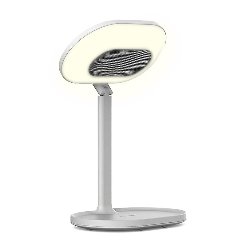 Лампа-зеркало Momax Q.LED с беспроводной зарядкой и акустикой Белое QL3EUW - фото 6