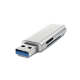 Кардридер Satechi Aluminum Type-C/USB 3.0 -Micro/SD Серебро - Изображение 154838