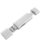 Кардридер Satechi Aluminum Type-C/USB 3.0 -Micro/SD Серебро - Изображение 154849