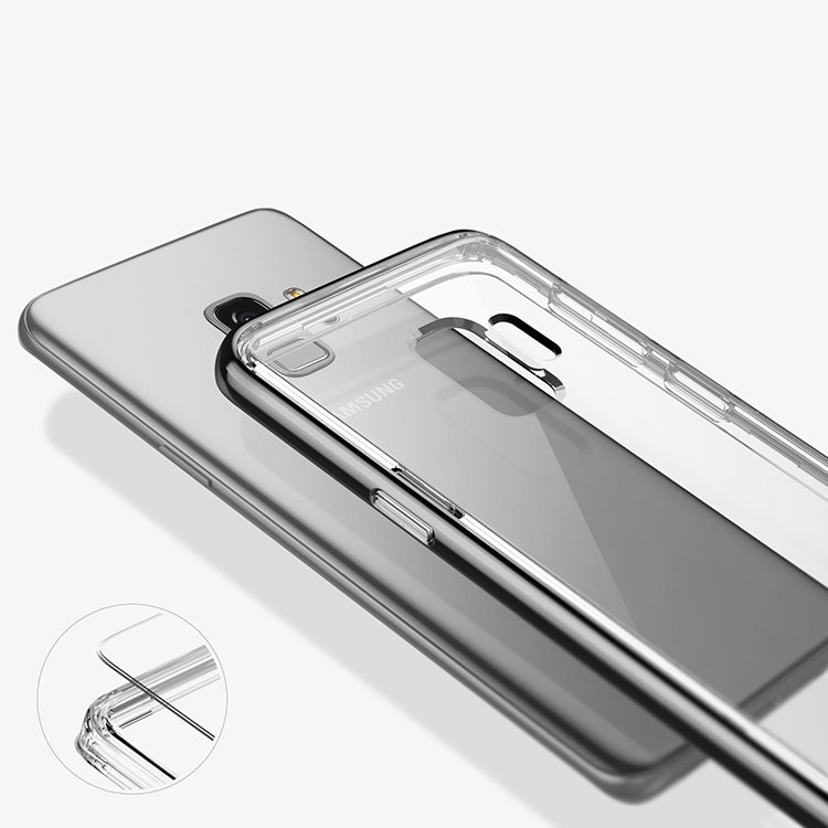 Чехол Caseology Skyfall для Galaxy S9 Silver Metallic CO-GS9-SKY-SV