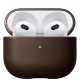 Чехол Nomad Modern Leather Case для Apple Airpods 3 (2021) Коричневый - Изображение 183224