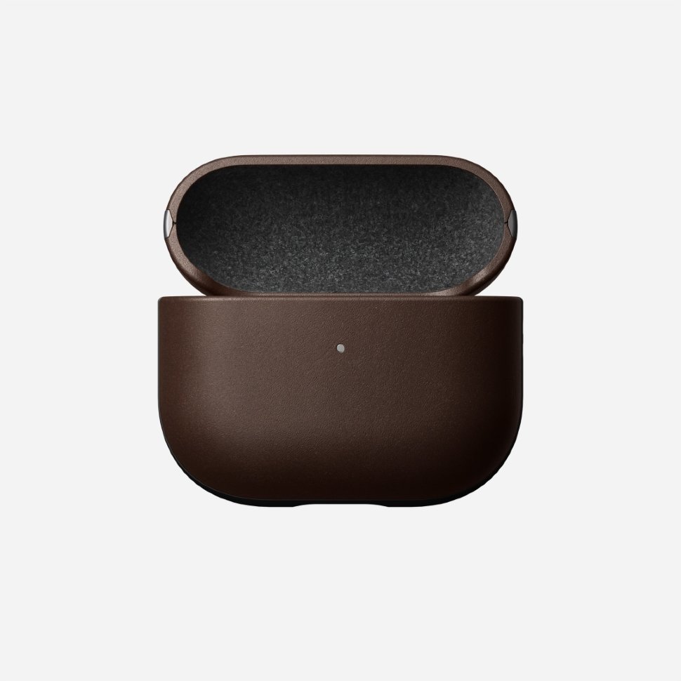 Чехол Nomad Modern Leather Case для Apple Airpods 3 (2021) Коричневый NM01001485 от Kremlinstore