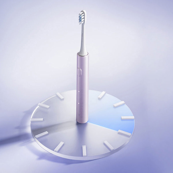 Электрическая зубная щетка Xiaomi Mijia Sonic Electric Toothbrush T302 Серебро MES608 - фото 3
