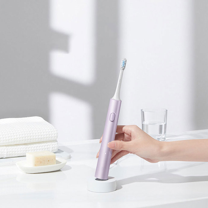 Электрическая зубная щетка Xiaomi Mijia Sonic Electric Toothbrush T302 Серебро MES608 - фото 4