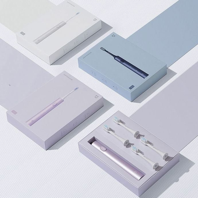 Электрическая зубная щетка Xiaomi Mijia Sonic Electric Toothbrush T302 Серебро MES608 - фото 8
