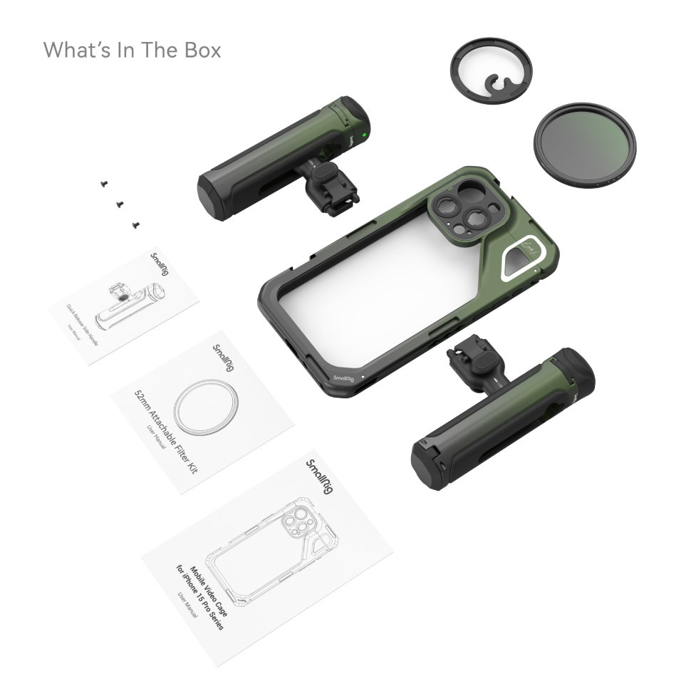 Клетка SmallRig x Brandon Li Video Kit для iPhone 15 Pro Max (Co-design Edition) 4407 - фото 2