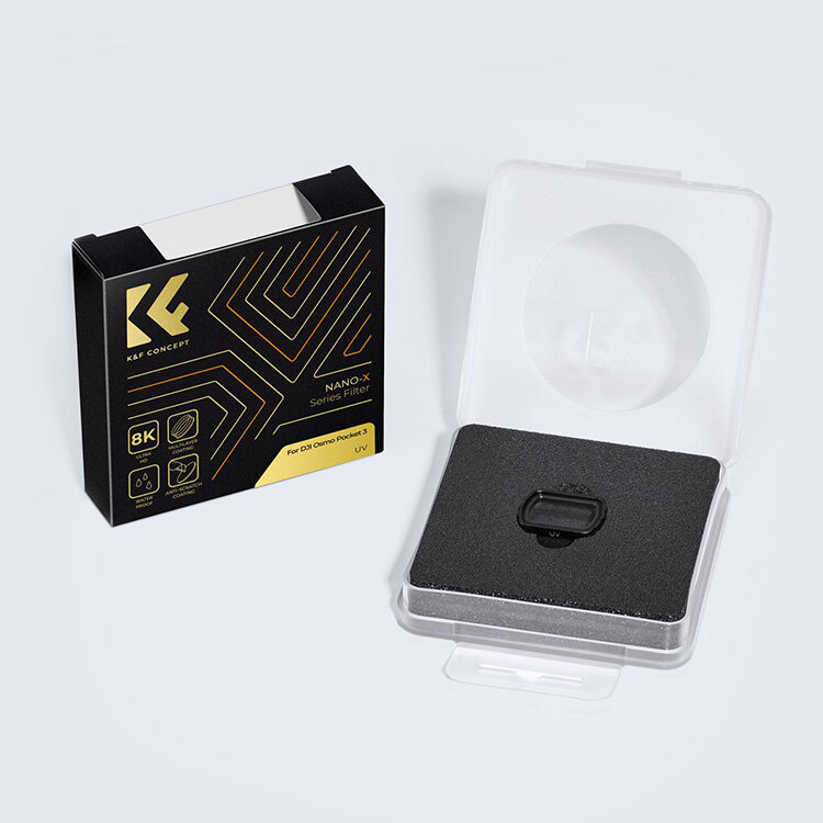 Светофильтр K&F Concept UV для DJI Osmo Pocket 3 KF01.2534 - фото 6