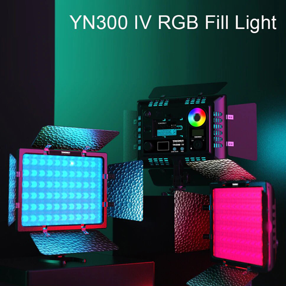 Осветитель YongNuo YN-300 IV RGB 3200-5600K YN300IV - фото 3