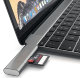 Кардридер Satechi Aluminum Type-C/USB 3.0 -Micro/SD Серый космос - Изображение 154844
