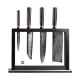 Набор ножей из дамасской стали HuoHou HU0073 Set of 5 Damascus Knife Sets (4 ножа + подставка) - Изображение 181160