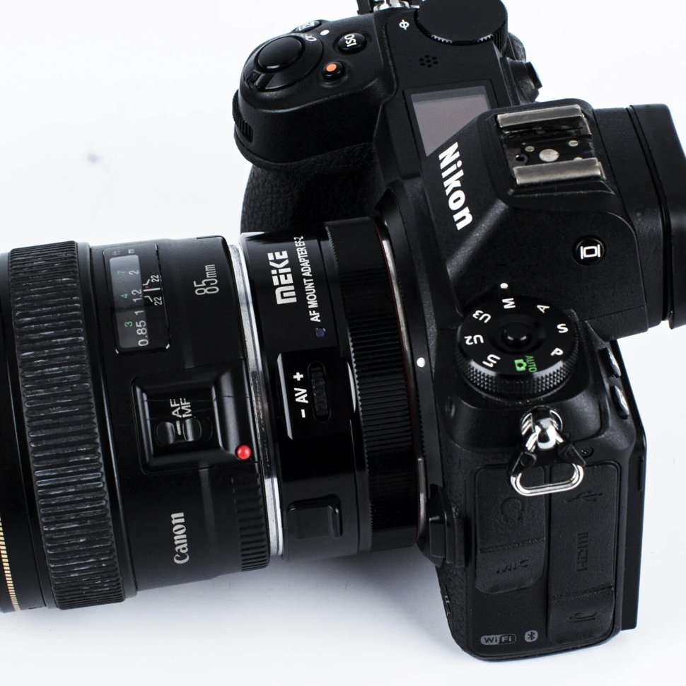 Адаптер Meike MK-EFTZ-B для объектива Canon EF/EF-S на камеру Nikon Z - фото 5
