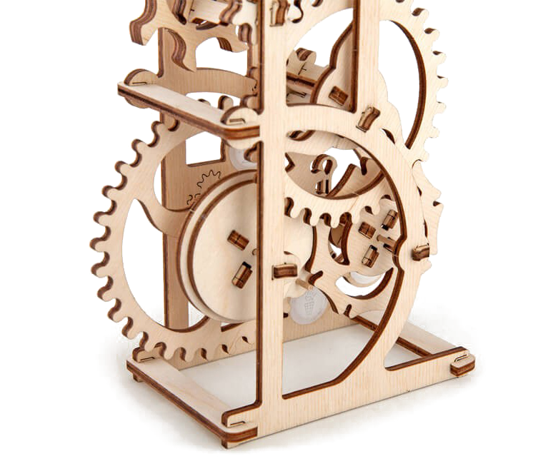 Конструктор 3D-пазл UGears - Силомер конструктор 1 toy hot wheels quadro 135 деталей т15399