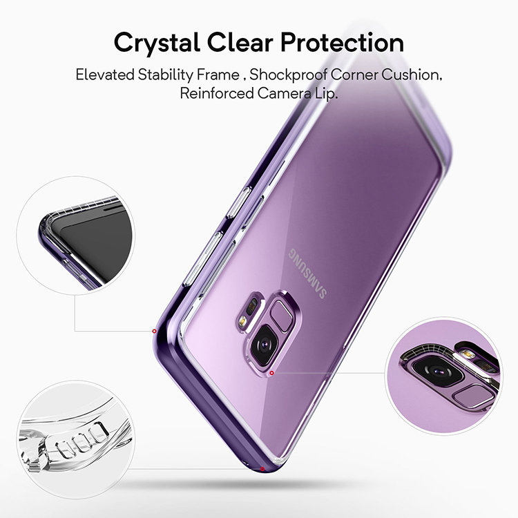 Чехол Caseology Skyfall для Galaxy S9 Violet CO-GS9-SKY-VL